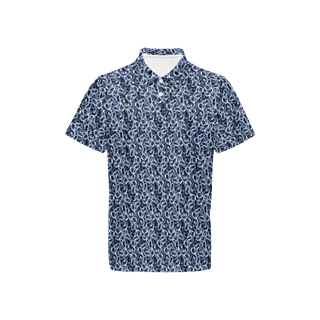 Tapeworm Men's Short-Sleeve Polo