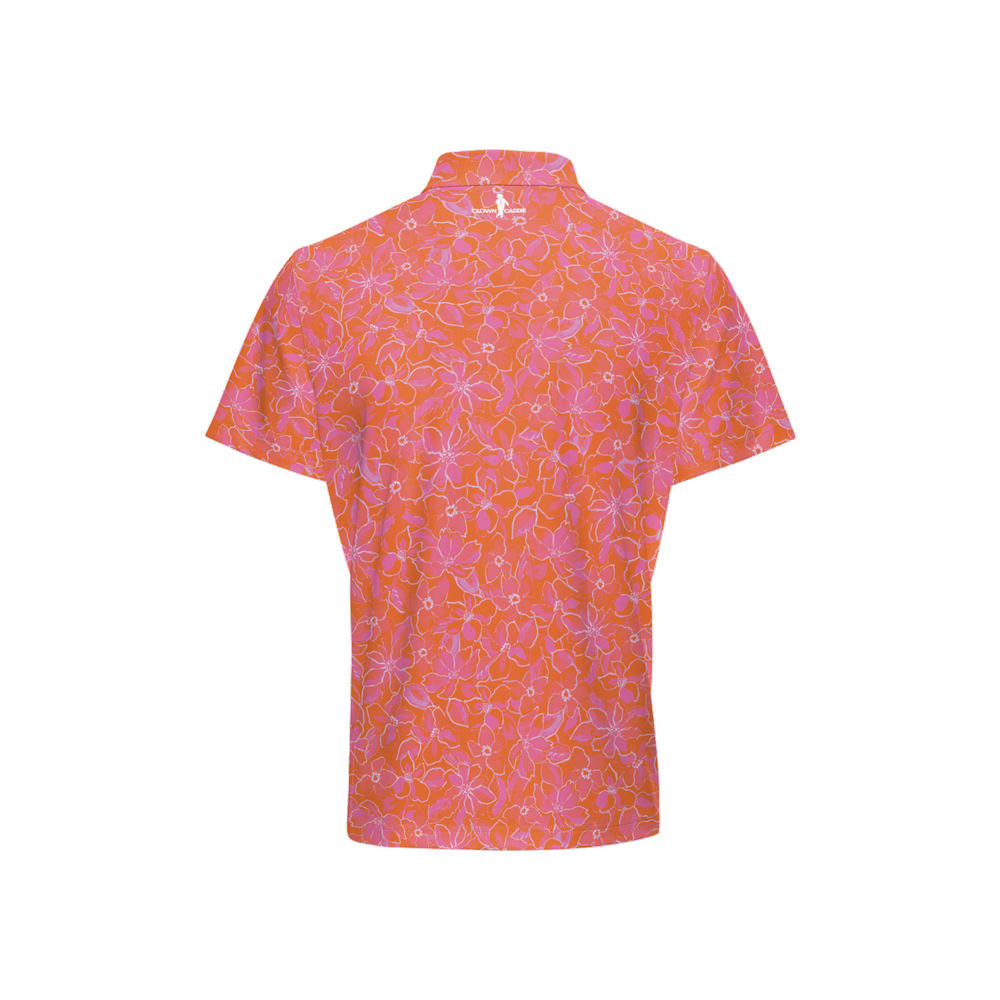 Plumeria Men’s Short-Sleeve Polo