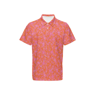 Plumeria Men’s Short-Sleeve Polo