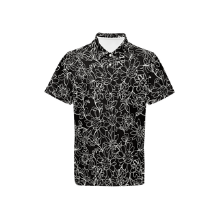 Flower Power Men’s Short-Sleeve Polo
