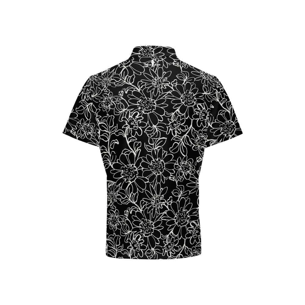 Flower Power Men’s Short-Sleeve Polo